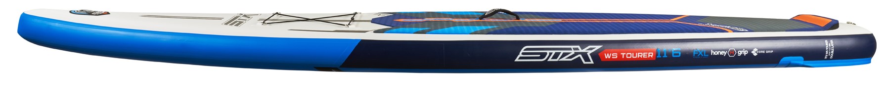 bocni strana stx tourer nafukovaci paddleboard tourer sup karlin